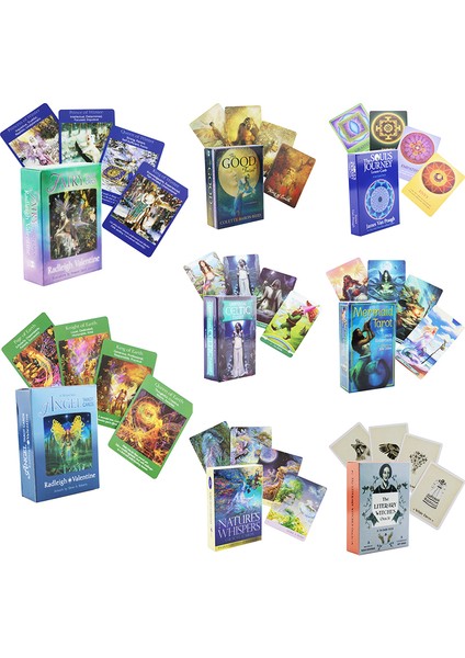 TLP07 Stili Peri Rider Waite Tarot Tam Ingilizce Pdf Rehberi Tarot Destesi Fal Talihi Solitaire Parti Satranç Oyunu Poker (Yurt Dışından) fiyatları