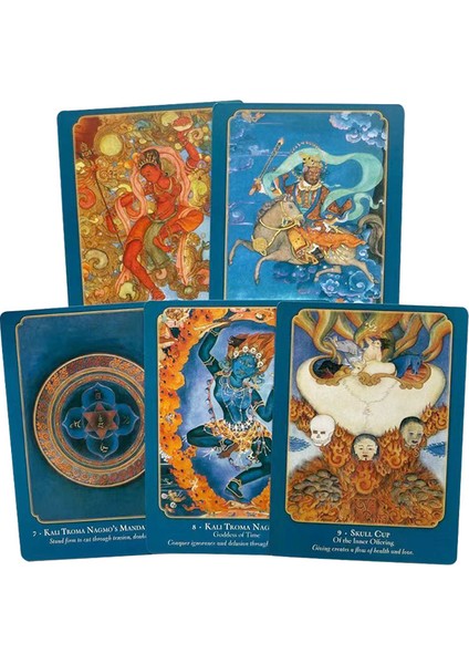 Ordu Yeşili Tarzı Buda Bilgelik Şakti Güç Oracle Tarot Kartları Oyunu ve Tarot Çantası - E-Ticaret Başlığı (Yurt Dışından)