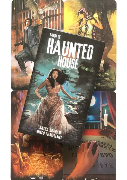 Morgan Greer Tarot Stili Perili Ev Tarot Orakül Kartları Eğlence Parti Eğlencesi Satranç Kart Oyunu Tarot ve Çeşitli Tarot Seçenekleri (Yurt Dışından) modelleri