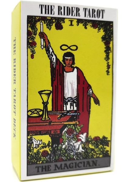 Stili Temizle Sıcak Satış Sürücü Tarot Kartları - Kişisel Kullanım ve Fal Için Tam Ingilizce Destekli Tarot Destesi (Yurt Dışından)