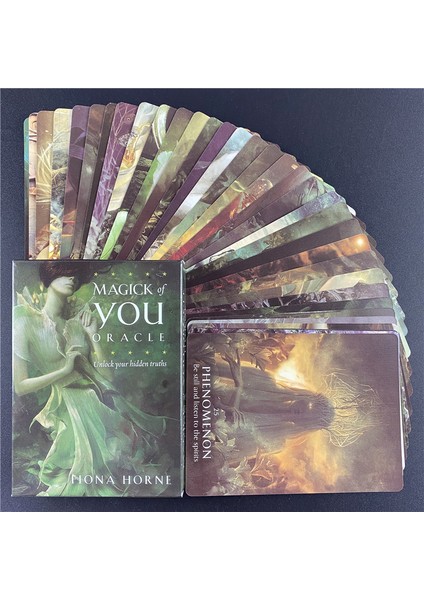 48 Adet TS15 Stili Sihirli Senin Oracle Kartları Tarot Kart Parti Falcılık Parti Oyunu Fabrikada (Yurt Dışından) indirimleri