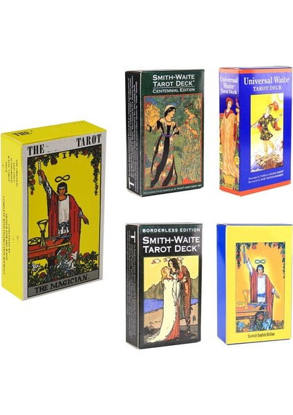 Masa Örtüsü Tarzı Sıcak Tam Ingiliz Parlak Rider Bekle Tarot Kartları Fabrika Yapımı Yüksek Smith Tarot Destesi Oyun Kartları Cadı Tarot 78 Set - (Yurt Dışından) fırsatları