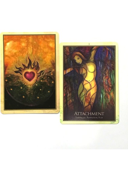 Sarı Stil Kader Falı Tahmin Oyunu Tarot ve Çeşitli Tarot Seçenekleri Için 45 Kartlı Gaia Oracle Kartları ve Pdf Kılavuzu (Yurt Dışından) modelleri