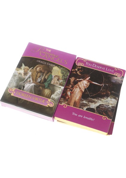 Aşk Melekleri Kartları Oracle Tarot Kartları Oyun Kartları Parti Oyunu Için - Türkçe Dilinde E-Ticaret Başlık (Yurt Dışından)