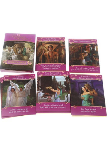 Aşk Melekleri Kartları Oracle Tarot Kartları Oyun Kartları Parti Oyunu Için - Türkçe Dilinde E-Ticaret Başlık (Yurt Dışından)