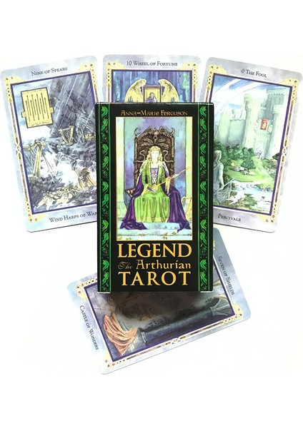 Perili Ev Tarzı Kader Falı Kehanet Masası Tarot Kartları Oyunu - Arthurian Tarot Kartları ve Çeşitli Tarot Seçenekleri (Yurt Dışından)