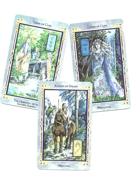 Perili Ev Tarzı Kader Falı Kehanet Masası Tarot Kartları Oyunu - Arthurian Tarot Kartları ve Çeşitli Tarot Seçenekleri (Yurt Dışından)