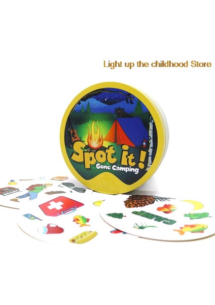 1-A3 Stili Yeni Dobble Spot It Kart Oyunu Oyuncak Demir Kutu Zeka Oyunları Kartı Hip Hop Ingilizce Versiyon Oyunu Sıcak Satış (Yurt Dışından) fırsatları