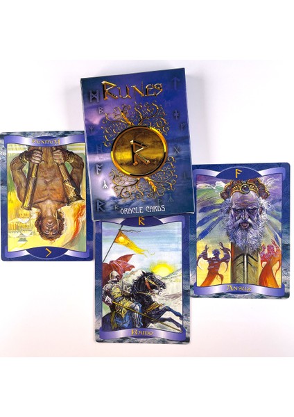 Runes Tarzı Yüksek Kaliteli Özel Stil Klasik Runlar Tarot Kartları Popüler Stil Falcı Kartları E Kitap ve Oyun Tahtası - (Yurt Dışından) fiyatları