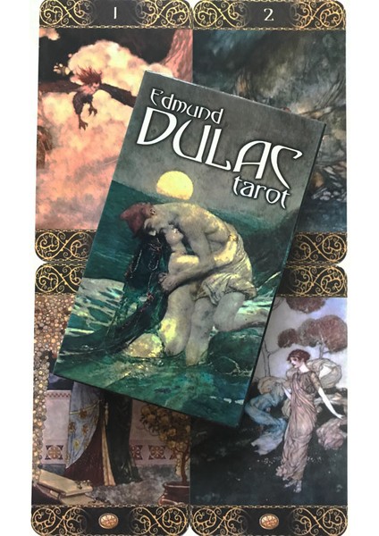 Edmund Dulac Tarot Stili Günlük Cadı Tarot Kartları Orakül Falcılık Eğlence Satranç ve Kart Oyunları Tarot ve Çeşitli Tarot Stilleri Seçimi (Yurt Dışından)