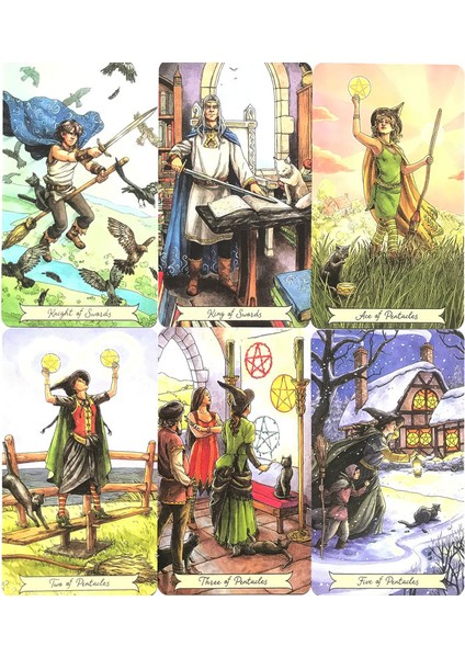Edmund Dulac Tarot Stili Günlük Cadı Tarot Kartları Orakül Falcılık Eğlence Satranç ve Kart Oyunları Tarot ve Çeşitli Tarot Stilleri Seçimi (Yurt Dışından) fırsatları