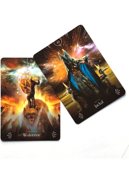 Gri Stil 44 Kart Tanrısal Hayvanlar Orakları Kartı Kader Falı Kehanet Oyunu Tarot ve Çeşitli Tarot Seçenekleri Pdf Kılavuz - E-Ticaret Başlığı (Yurt Dışından) modelleri