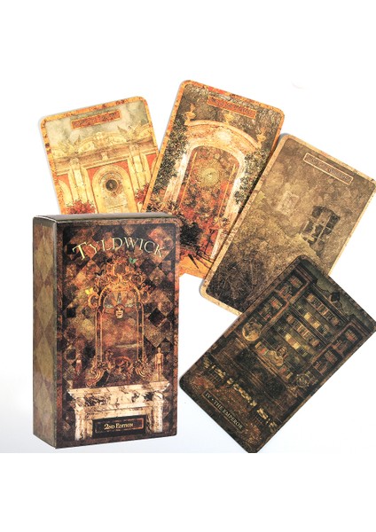 Kumral Tarzı Tyldwick Tarot Destesi Fal Kartı Oyunu Masası Oraclı Yeni Başlayan Oyuncak Cinayet Tacı (Yurt Dışından) fiyatları