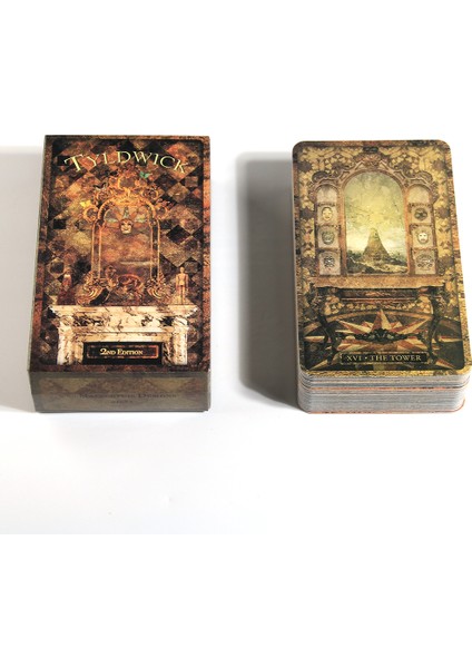 Kumral Tarzı Tyldwick Tarot Destesi Fal Kartı Oyunu Masası Oraclı Yeni Başlayan Oyuncak Cinayet Tacı (Yurt Dışından) indirimleri
