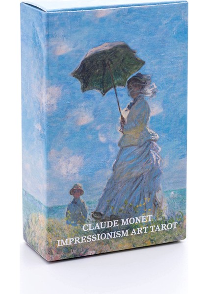 Koyu Gri Tarzı Claude Monet Izlenimcilik Sanatı Tarot Yeni Tarot Kartları Kart Oyunu Parti Masası Zeka Oyunu Kart Destesi Fal Açma Büyücülük Kartları (Yurt Dışından)