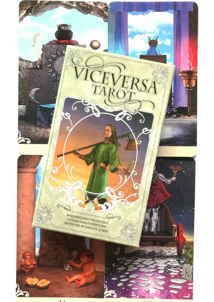 Karga Tarot Stili 78 Kart Ters Tarot Kartları Kehanet Eğlence Satranç ve Kart Oyunu Tarot ve Çeşitli Tarot Tarzi Seçenekleri - (Yurt Dışından) fiyatları