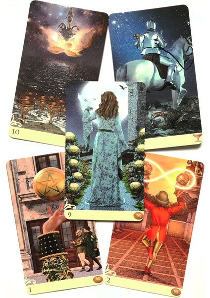 Karga Tarot Stili 78 Kart Ters Tarot Kartları Kehanet Eğlence Satranç ve Kart Oyunu Tarot ve Çeşitli Tarot Tarzi Seçenekleri - (Yurt Dışından) modelleri