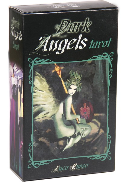 Ordu Yeşili Tarzı Karanlık Melekler Tavşan Tarot Destesi Lunalapin Tarot Kartları Kart Oyunu Hediye Pdf Kılavuzu Ile Kart Oyunu Masası Oyunu 78 Kart Başlangıçlar (Yurt Dışından)