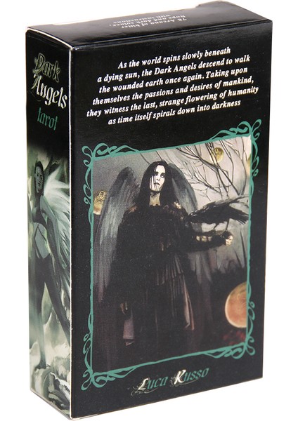 Ordu Yeşili Tarzı Karanlık Melekler Tavşan Tarot Destesi Lunalapin Tarot Kartları Kart Oyunu Hediye Pdf Kılavuzu Ile Kart Oyunu Masası Oyunu 78 Kart Başlangıçlar (Yurt Dışından)