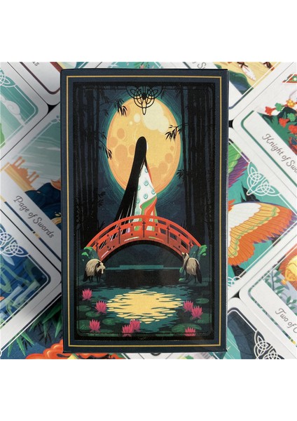 78 Adet TT13 Tarzı Dünya Çapında Tanrılar, Efsaneler ve Masallardan Ilham Alan Tarot Oyunu - E-Tam Rehberli Kartlar Oyunu (Yurt Dışından)
