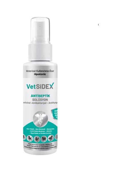 Vet-Sidex Antiseptik Solüsyon 100ML