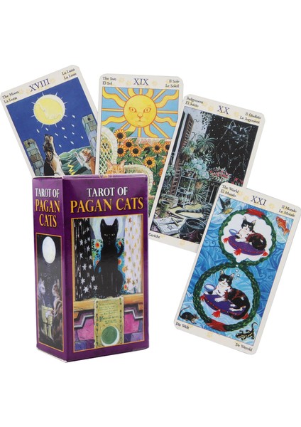 TLP05 Stili Peri Rider Waite Tarot Tam Ingilizce Pdf Rehberi Tarot Destesi Fal Talihi Solitaire Parti Satranç Oyunu Poker (Yurt Dışından)
