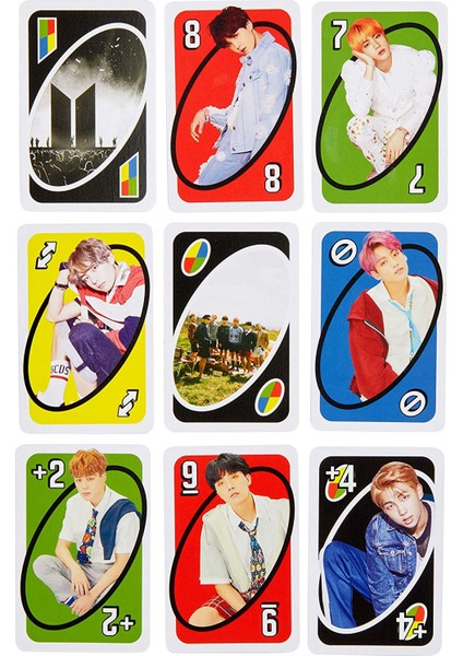 Uno-Hp Stili Mattel Oyunları Bts Eğlence Tahtası Uno Poker Oyunları Eğlenceli Poker Oyunu Oynama Kartları Hediye Uno Kart Oyunu Aile Oyunu Kart Oyuncakları Hediye (Yurt Dışından) fırsatları