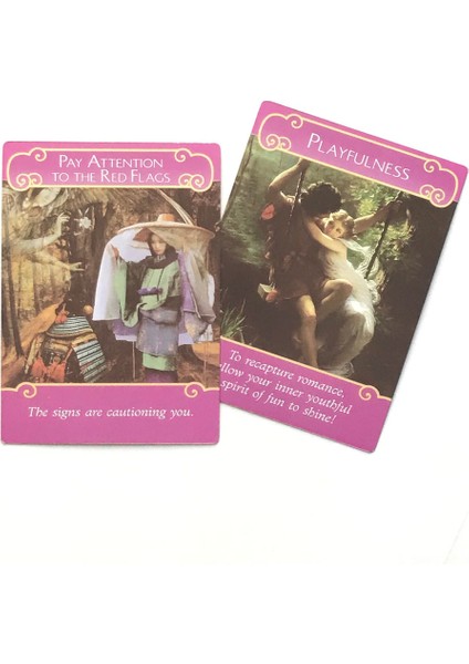 Altın Tarzı Kader Falı ve Çeşitli Tarot Seçenekleri Için 44 Kart Aşk Melekleri Ingiliz Tarot Orak Kartları Oyunu - Pdf Kılavuzu (Yurt Dışından)
