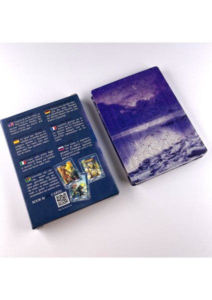 Gök Mavisi Tarzı Yüksek Kaliteli Özel Stil Klasik Runlar Tarot Kartları Popüler Stil Falcı Kartları E Kitap ve Oyun Tahtası - (Yurt Dışından) fırsatları