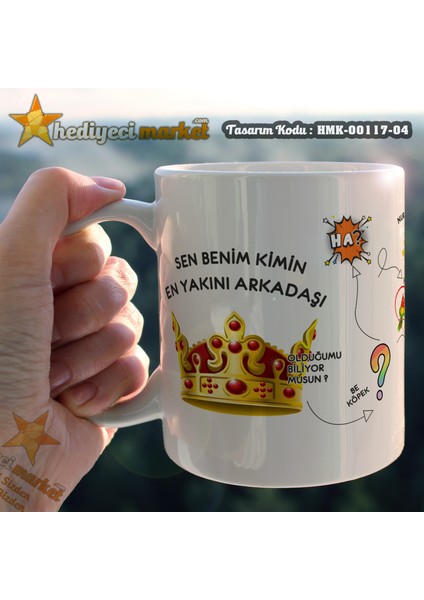 Prens Karakter Temalı Beyaz Kupa Bardak - Hmk-00117-03 Ve Hmk-00117-04 modelleri