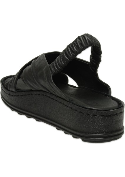 D25YS-2865 Kadın Deri Comfort Sandalet Bej fırsatları