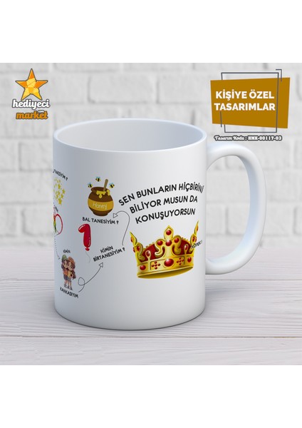 Prens Karakter Temalı Beyaz Kupa Bardak - Hmk-00117-03 Ve Hmk-00117-04 fırsatları