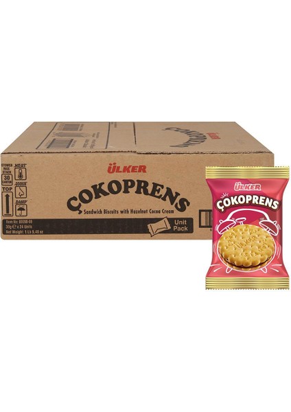 Çokoprens Bisküvi 30 G x 24 Adet
