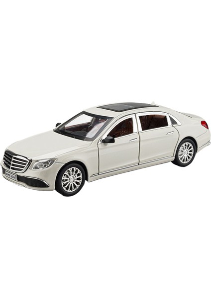 1:24 Mercedes-Benz E300 Alaşımlı Araba Modeli Simülasyon Ses ve Işık Koleksiyonu Süs Çocuk Hediyesi (Yurt Dışından)