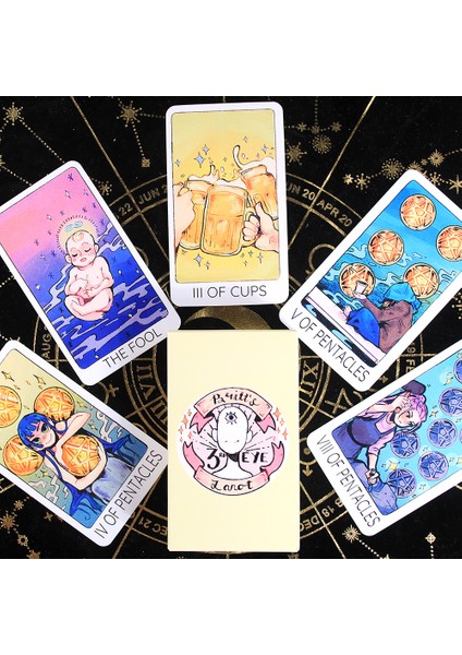 Yeşil Stil Britt'in Üçüncü Göz Tarot Kartları - Kehanet ve Kader Oyunu (Yurt Dışından) fiyatları