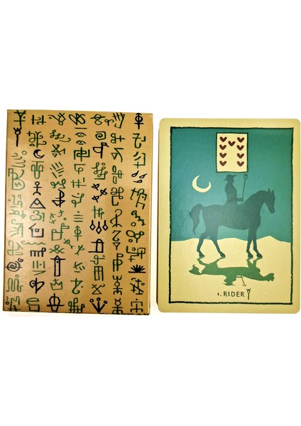 E Stili Cadı Binicisi Günlük Cadı Tarot Destesi Modern Cadılar Rehber Kartları Kart Oyunu Büyülü Kader Falı Kartı Kızlar Çocuklar Için (Yurt Dışından)