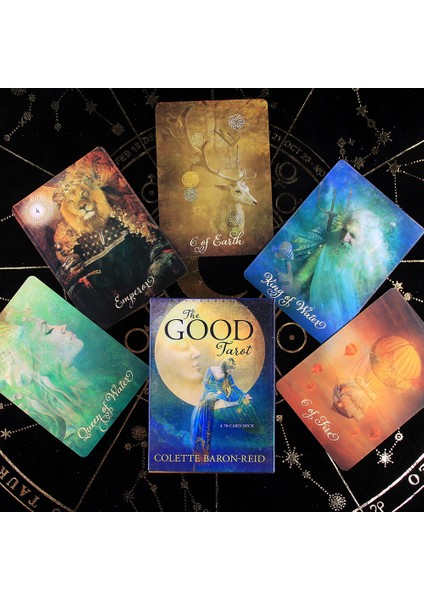 Derin Mavi Tarzı Vahşi Bilinmeyen Arketipler Kart Destesi ve Rehber Kitap Tarot ve Oracle Fal Oyunu Tahta Oyuncak - (Yurt Dışından)