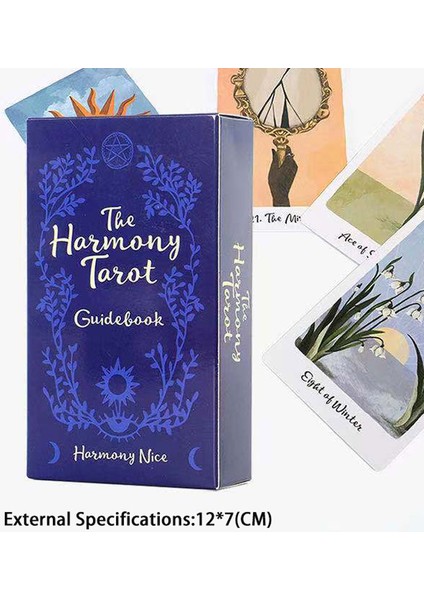 Derin Mavi Tarzı Kader Falı Kahve Falcılığı Oyunu Için 78 Kart Spiritsong Tarot ve Witches Tarot Oracle Kartları Tarot ve Prisma Visions Tarot Kağıt Rehberi (Yurt Dışından)