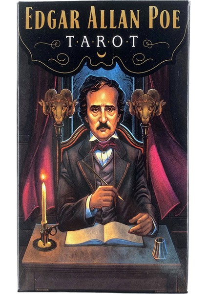 Sihirbaz Bahçesi Stili Edgar Allan Poe Tarot Kartları Ingilizce Versiyon Pdf Rehber Kitap Tarot Destesi Kutulu Masa Oyunu - Kişisel Kullanım Için Oyun Masası Oyunları (Yurt Dışından) fiyatları