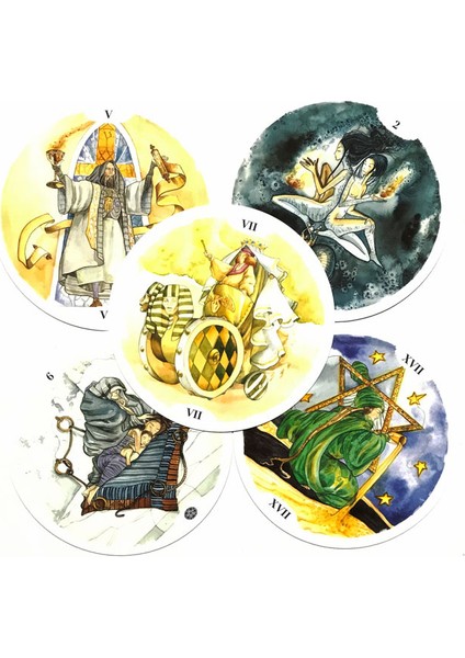 Yeşil Glifler Tarot Stili 78 Kart Hayat Çemberi Tarot Kartları Ingilizce Tarot Destesi Rehber Kitap Masa Oyunu Büyülü Kader Fal Oyunu Tarot (Yurt Dışından) fırsatları