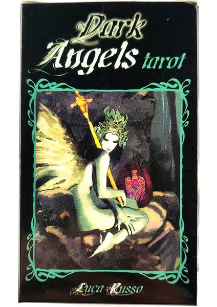 Kara Melekler Tarot Stili Hatırlama Destesi Tarot Kartları Oyunu - Kader Falı Eğlencesi ve Büyü Için En Çok Satan Symbolon Tarot Destesi (Yurt Dışından)