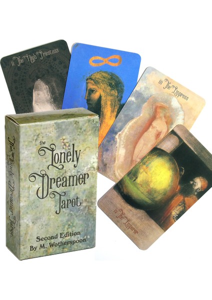 Erik Tarzı Yalnız Rüyacı Tarot 2.baskı Tam Illüstrasyonlu Tarot Destesi - Fransız Sembolist Sanatçı Odilon Redon'dan Esinlenen Oyun (Yurt Dışından) indirimleri
