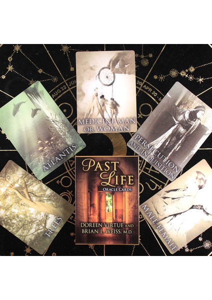 Erik Tarzı Geçmiş Hayat Oracle Kartları Melek Oracle Yeni Tarot Kartları Başlangıçlar Için Kılavuz Kitap Kart Oyunu Oyun Tahtası Olağanüstü ve Kılavuz Kitap (Yurt Dışından) fiyatları