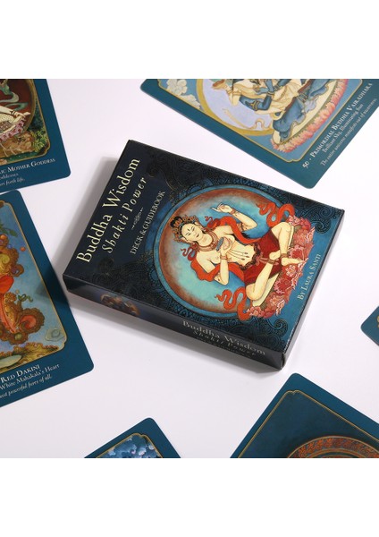 Yeşil Stil Buddha Bilgelik Shakti Güç Orak Kart Tarot Kart Destesi Laura Santi Ile Kılavuz Kitap Pdf - (Yurt Dışından)