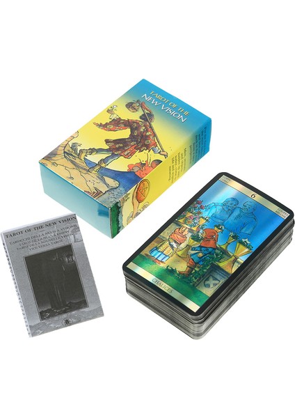 Stili Temizle Yeni Vizyon Tarot Ingilizce Versiyonu Oracle Fal Oyunu Destesi - E-Ticaret Başlığı (Yurt Dışından)