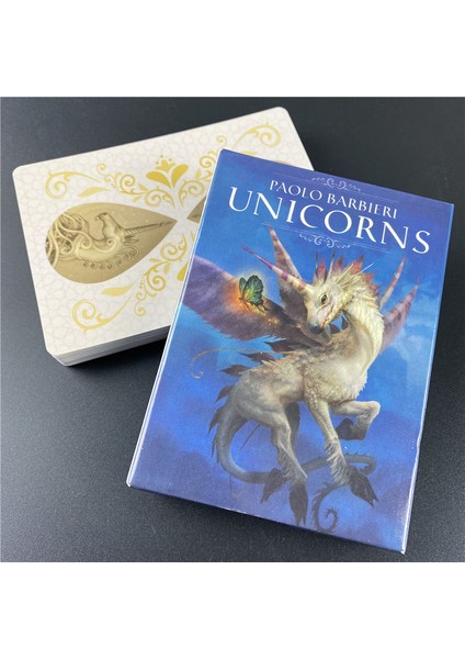 78 Adet TT02 Stili Paolo Barbieri Unicornlar Tarot Kartı Falı Için Türkçe Versiyon Tarot Destesi Oyun Eğlencesi - Yetişkin Aile Partisi Için E-Ticaret Başlığı (Yurt Dışından) fırsatları