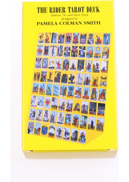 Turuncu Tarzı Yeni Vizyon Tarot Ingilizce Versiyonu Oracle Fal Oyunu Destesi - E-Ticaret Başlığı (Yurt Dışından)