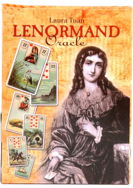 Kumral Tarzı Lenormand Oracle Kartları Aşk ve Romantizm Oyun Destesi Tarot Tahtası Marie Anne Lenormand Ünlü Napoleon (Yurt Dışından)