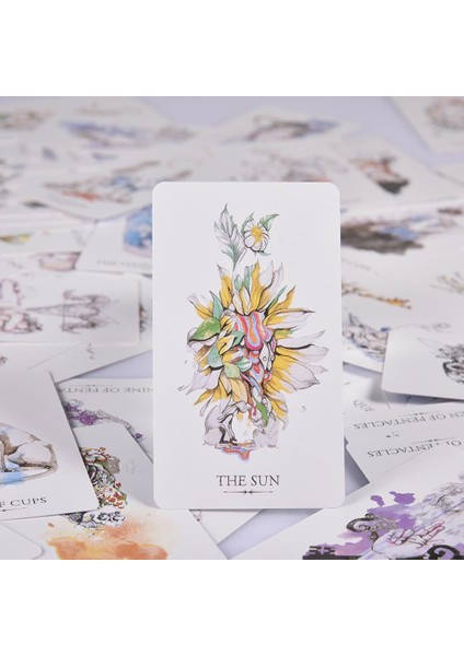 No.84 Tarzı Linestrider Tarot Ingilizce Sürümü Oracle Falcılık Kader Oyunu Destesi Tarot Masa Oyunları Oynama Kartı Ile Pdf Kılavuz Kitapçık - (Yurt Dışından) indirimleri