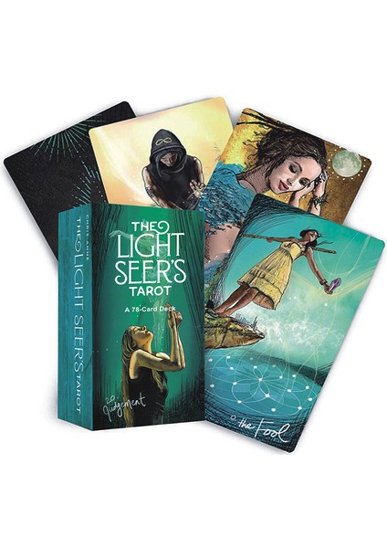 Derin Mavi Tarzı 78 Kart Işık Sezgiciler Tarot Masa Oyunu Tam Ingilizce Arkadaşlar Parti Zeka Oyunu Kehanet Kader Tarot Kartları (Yurt Dışından)